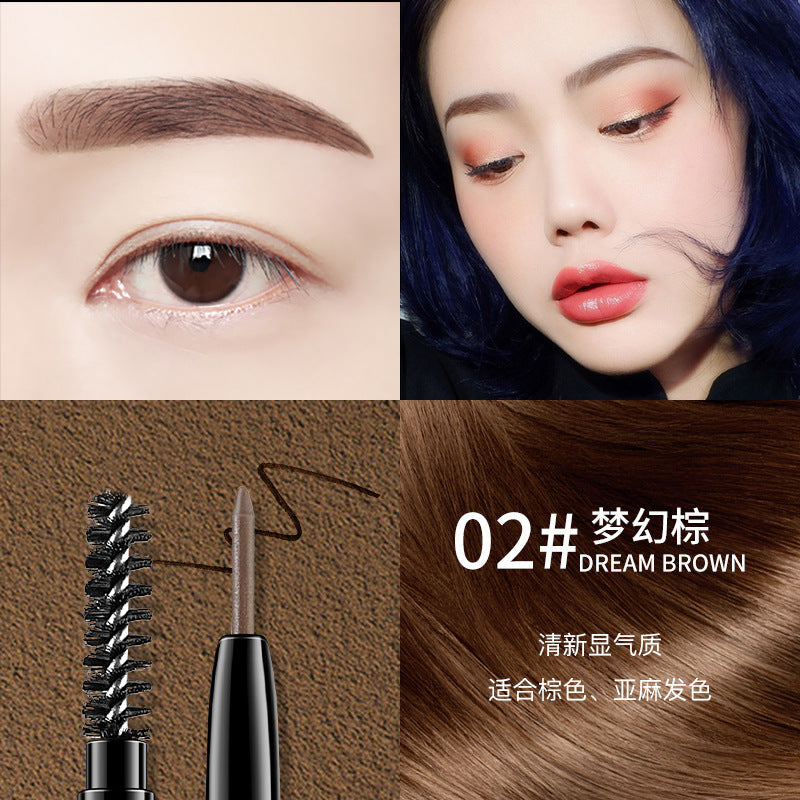 NOVO5382 finely crafted eyebrow pencil, sweat-proof, no smudging, no makeup removal, easy to comb eyebrows, skin-friendly