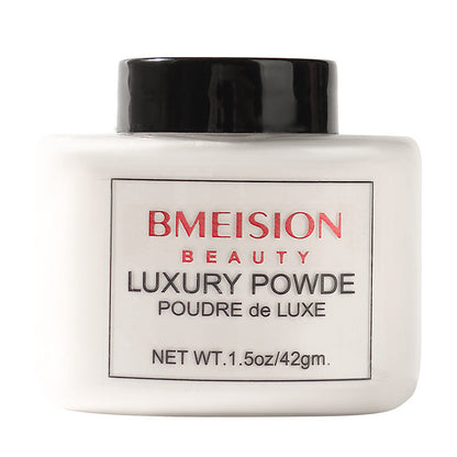 Cross-border exclusive supply of BMEISION banana powder 4 colors skin-friendly matte setting powder long-lasting non-floating powder factory direct sales