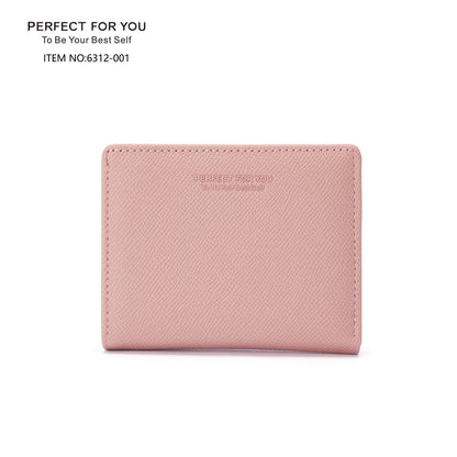 Perfect For You Cross-border Short Women's Wallet 20% Off Multi-Card Wallet Simple Thin Coin Purse 