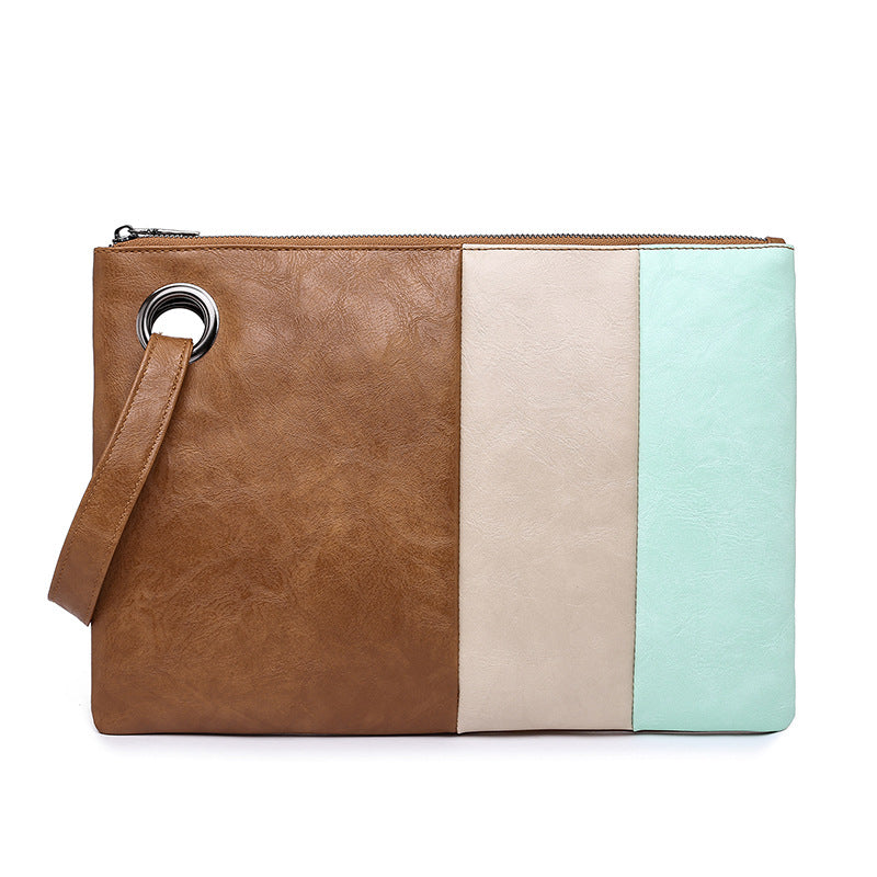 Cross-border trend retro underarm bag small bag women's new men's daily travel clutch bag women