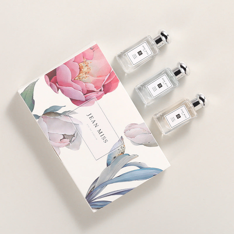 Xiaocheng Yixiang women's perfume set lasting light fragrance blue bell freesia sage perfume gift box wholesale