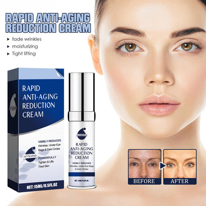 Jaysuing Instant Anti-Wrinkle Eye Cream Lifts , រឹងមាំ និងកាត់បន្ថយស្នាមជ្រួញនៅជ្រុងនៃភ្នែក ជួសជុលក្រែមផ្តល់សំណើមប្រឆាំងភាពចាស់ 