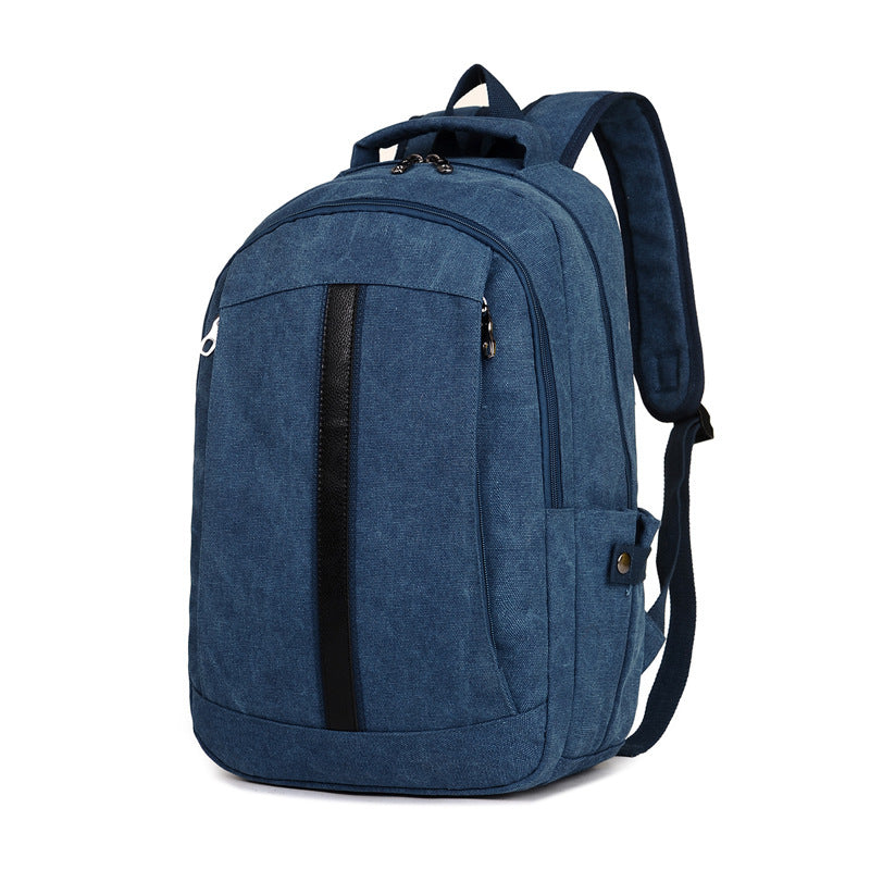 New canvas backpack men's bag casual school bag travel backpack 