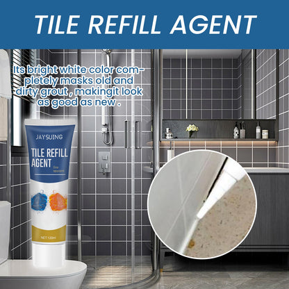 ភ្នាក់ងារផ្សាភ្ជាប់ Jaysuing Home Kitchen Bathroom Bathroom Waterproof and Mildew Floor Tiles Caulking and Sealing Agent Tile Sealing Agent 