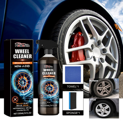 Homonth strong wheel cleaner tire wheel dirt cleaning refurbishment polishing brightening maintenance kit 