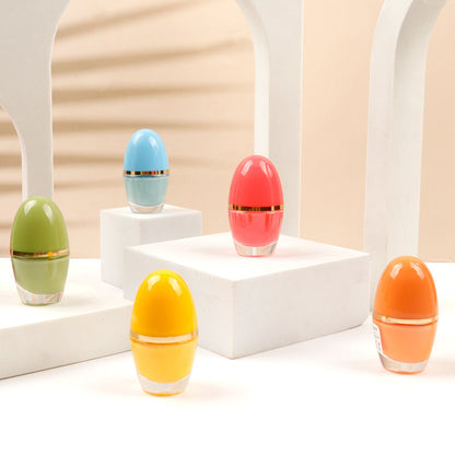 Bei Shijie's new cute internet celebrity small egg bottle oily non-peelable quick-drying long-lasting no-bake nail polish wholesale 