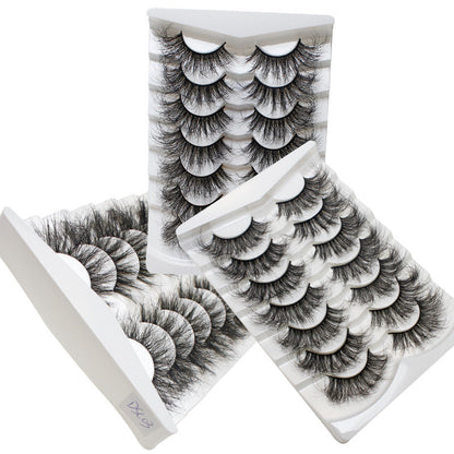 DINGSEN false eyelashes manufacturer cross-border stable eyelashes long explosive style eyelashes