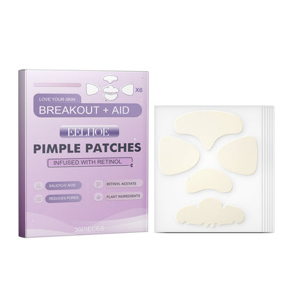 EELHOE Cheek acne patch salicylic acid anti-acne fade acne marks acne closed mild cleansing acne patch 