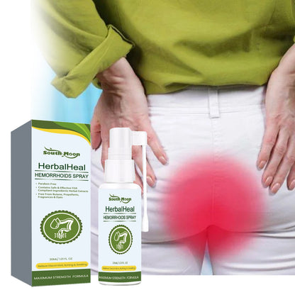 South Moon Herbal Anal Spray Relieves Swelling and Pain, Hemorrhoids, Balls, and Ulcers 