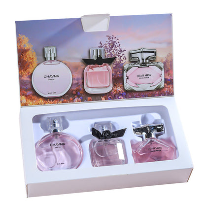 Xiaocheng Yixiang brand Xinyu gift box women's perfume set lasting light fragrance Douyin hot Vietnamese perfume wholesale