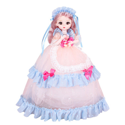 តុក្កតាព្រះនាង Mingrun Barbie Elsa ខ្នាត23cm 