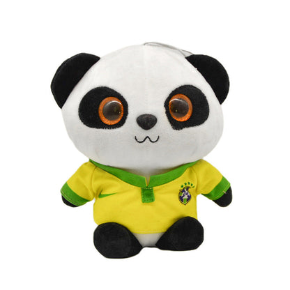 Cartoon Panda Family Plush Toy Cute Big Eyes Panda Doll Doll Children Gift