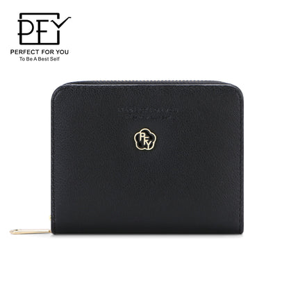 Perfect For You New Women's Short Coin Purse Coin Wallet Simple Small Wallet Women's Bag 