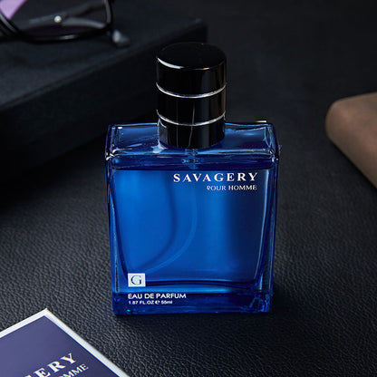 Men's perfume lasting fragrance student fresh light fragrance wood cologne perfume men's blue men's perfume wholesale