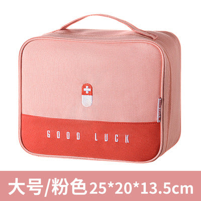 Portable medical epidemic prevention kit medical first aid kit student children outdoor travel medicine storage box health bag wholesale 