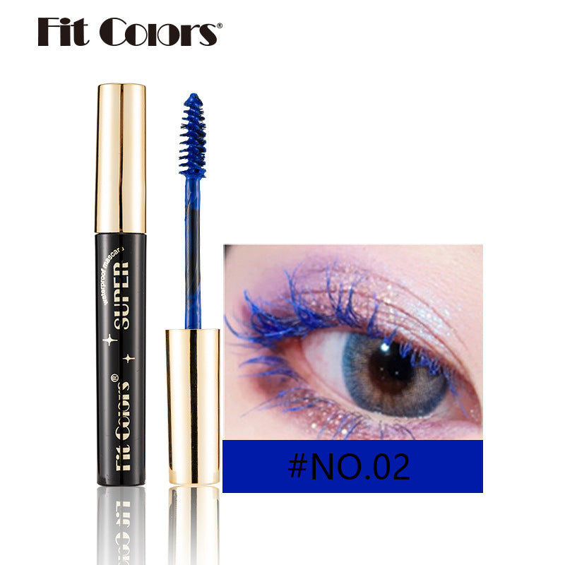 Cross-border Fit Colors 14 color mascara thick curling not easy to smudge Christmas stage makeup foreign trade