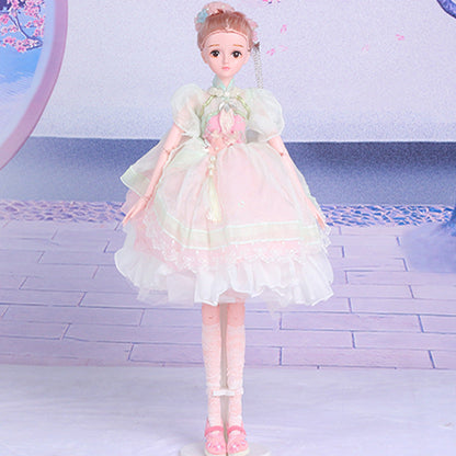 High-end creative 60cm clothes can be put on and taken off music singing Yade Barbie doll small gift for girls