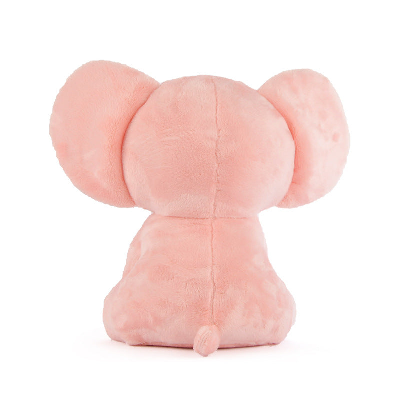 New Style Cartoon Animal Plush Doll Toys Wholesale Cute Little Pink Elephant Doll Doll Pillow Children Gift