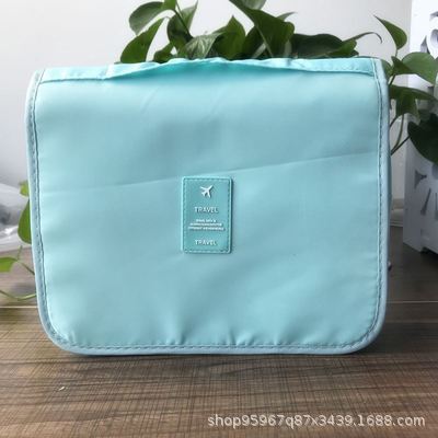 Korean version of large capacity travel twill hook bag storage bag portable portable toiletry bag factory supply good price 