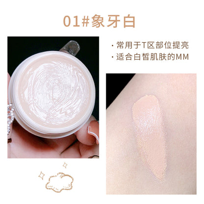 HOJO color repair cream covers spots, acne marks, dark circles, tear grooves, face waterproof concealer, monochrome makeup