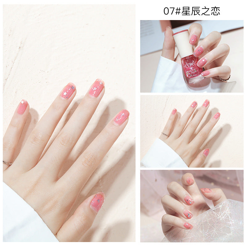 New oily nail polish, non-peelable, no-bake, long-lasting, no odor, natural and quick-drying, cross-border nail polish wholesale