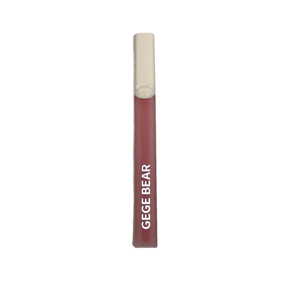 Gegebear Air Lip Mud Velvet Matte Lipstick ក្រែមលាបមាត់សាច់កម្ញី ទន់ស្អាត​សម្រាប់​សិស្សានុសិស្ស​ គុណភាពល្អ តម្លៃសមរម្យ​​ 