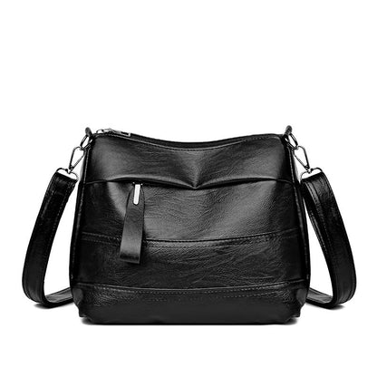 2024 autumn and winter new women's bags middle-aged women's bags mommy bags versatile retro large-capacity women's bags messenger bags 