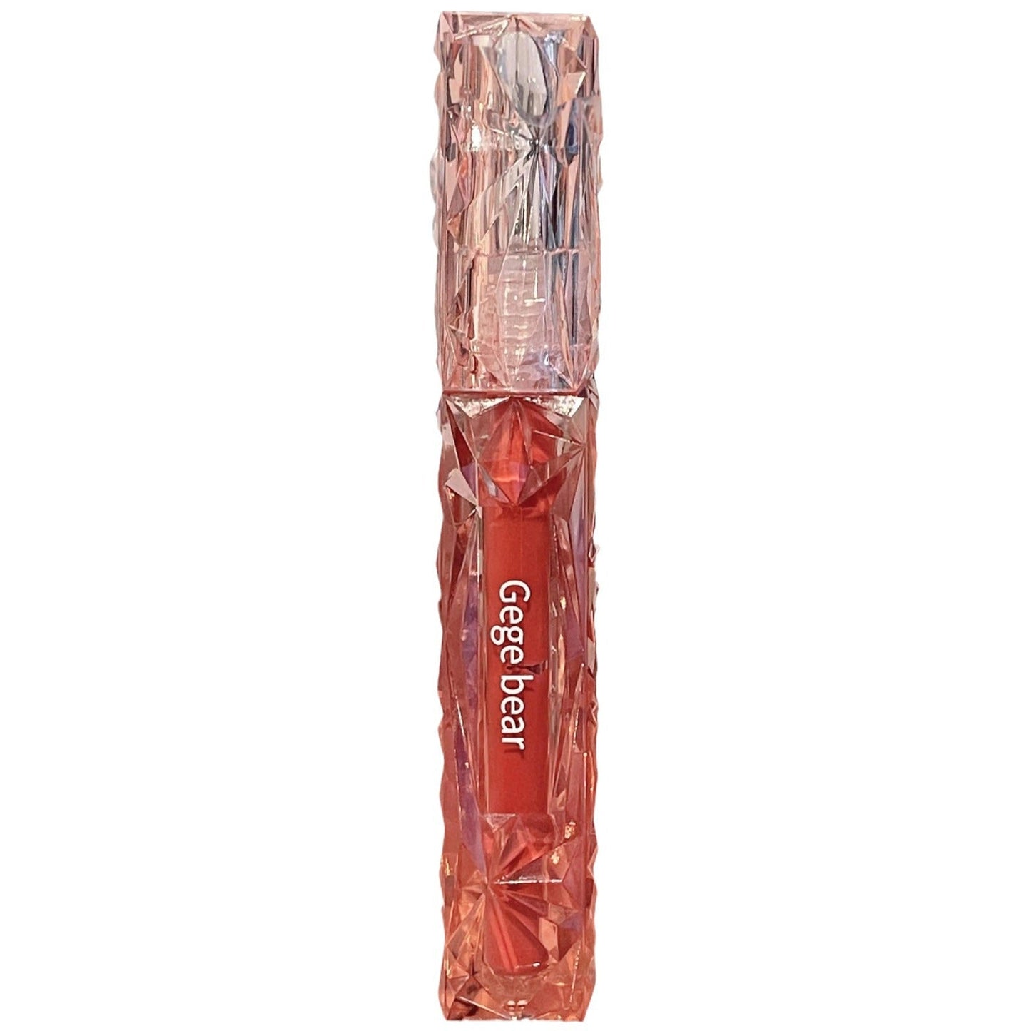 Gege bear crystal clear mirror lip glaze whitens the skin and is not easy to stain the cup. The water mirror autumn and winter red brown lipstick