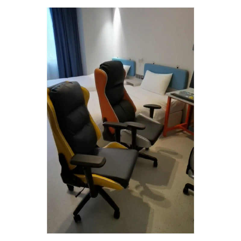 Yogurt computer chair racing chair gaming sofa gaming chair gaming hotel lifting and rotating competition chair