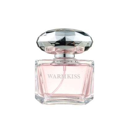 WARMKISS crystal diamond pink diamond ladies long-lasting fresh floral and fruity fragrance light perfume cross-border natural wholesale factory