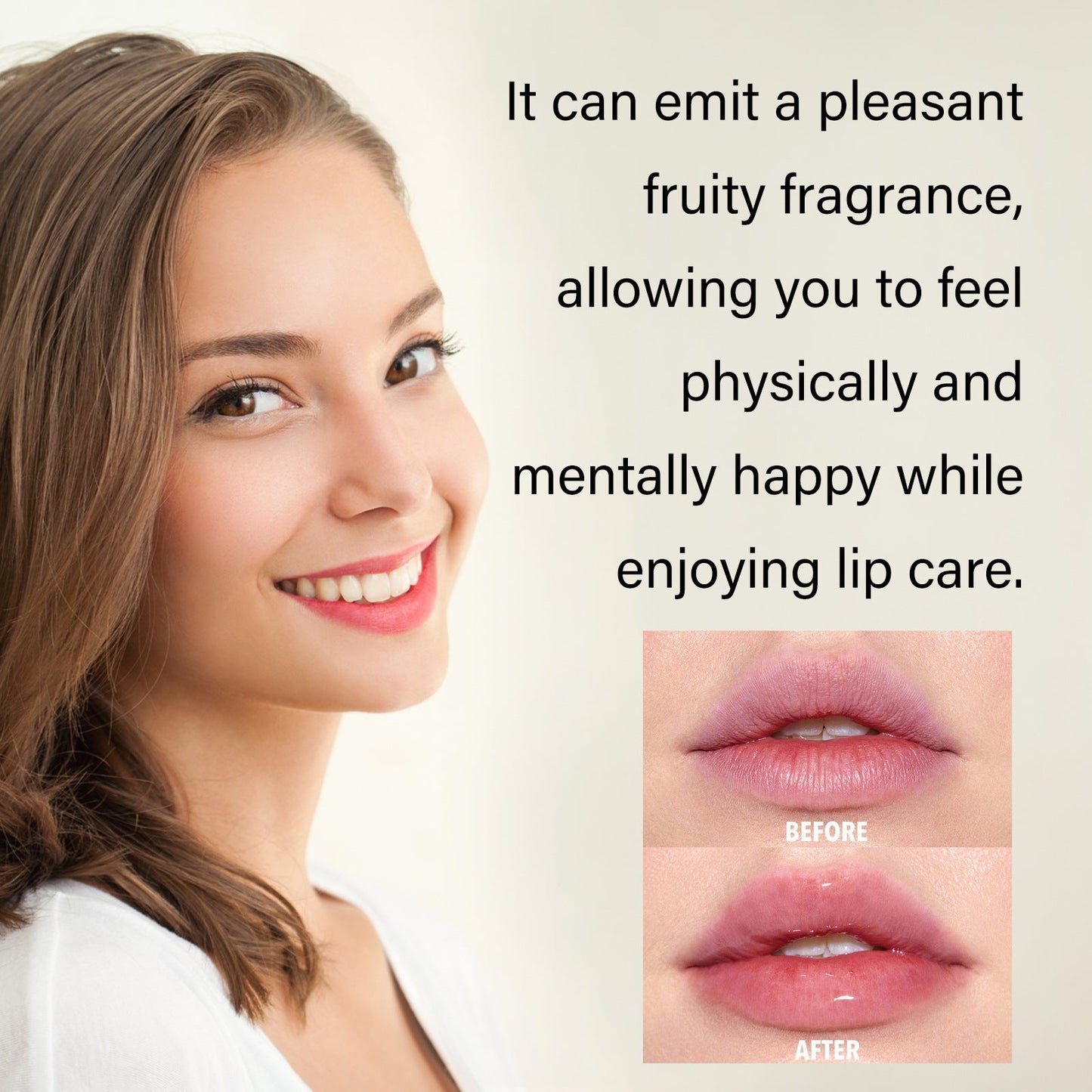 EelHope moisturizing lip balm moisturizes and replenishes water to reduce lip lines, prevents chapped lips, removes dead skin and moisturizes lip care 