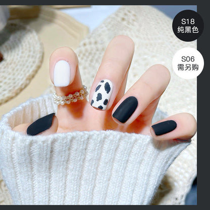 2023 new nail polish spring and summer color water-based matte nail polish cannot be peeled off and dried naturally, suitable for pregnant women