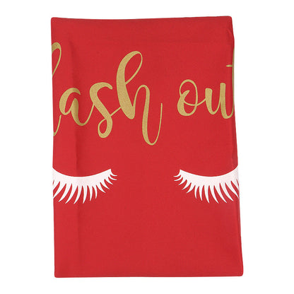 Wholesale eyelash extension apron individually packaged cotton and linen material eyelash extension apron