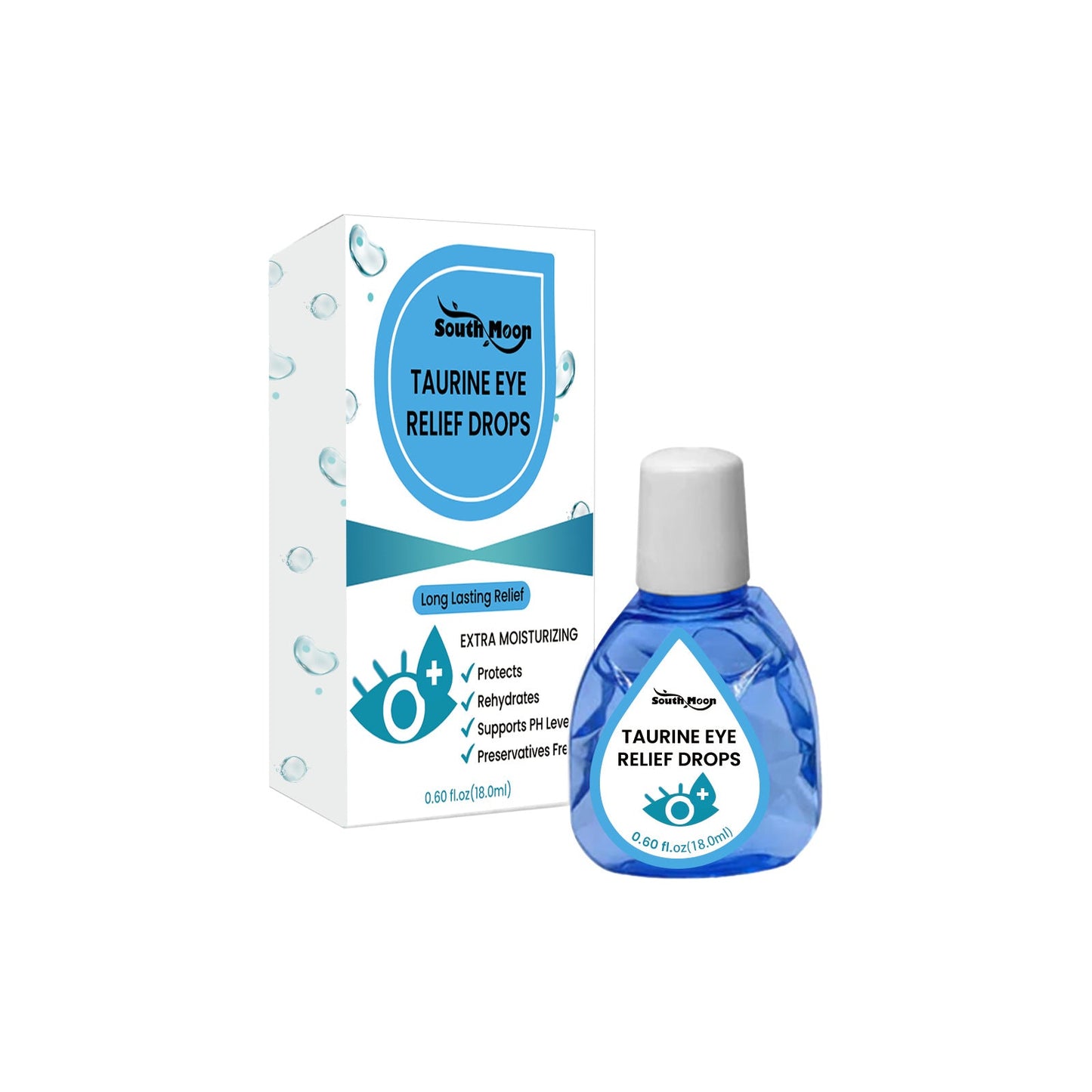 South Moon Eye Care Drops បំបាត់ភាពអស់កម្លាំងភ្នែក ភ្នែកក្រហម ស្ងួត ភ្នែកមិនច្បាស់ ការថែរក្សាភ្នែក 