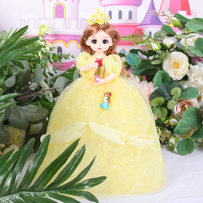 New 32cm gauze skirt music doll Yade Barbie doll girl birthday gift children's toys wholesale