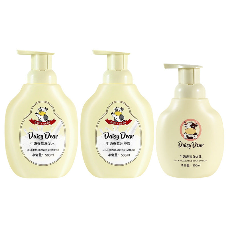 Xiaocheng Yixiang new milk shower gel body lotion moisturizing nourishing repair shampoo shower gel wholesale