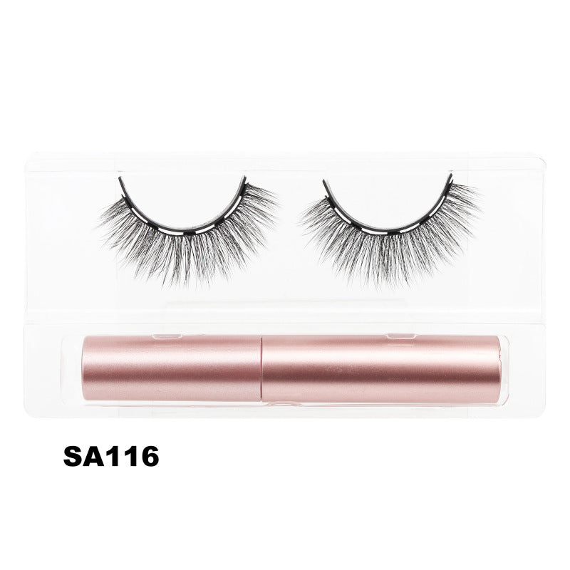 DINGSE magnetic eyelashes single pair false eyelashes glue-free eyelashes magnetic eyeliner natural eyelashes