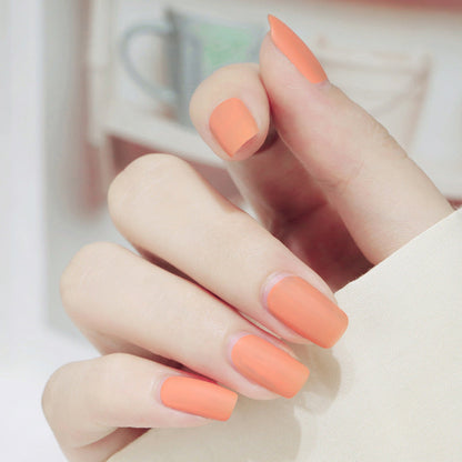 Matte nail polish new colors for spring and summer, no-bake nail polish, quick-drying nail polish, non-peelable matte children's nail polish new style