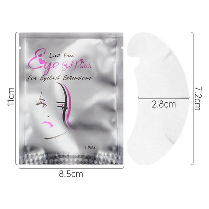 Wholesale Disposable Grafting Eyelash Isolation Eye Patch U-shaped Incision Non-woven Hydrogel Eye Patch