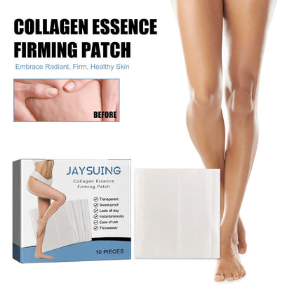 Jaysuing collagen firming patch thigh lifting and firming leg muscle shaping slimming leg patch 