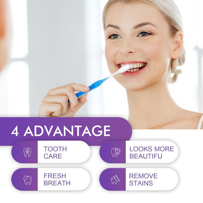 ORALHOE purple whitening toothpaste teeth yellow teeth stains breath care oral cleaning whitening toothpaste 