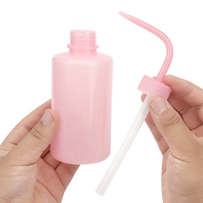 Wholesale grafting eyelash cleaning pot 250ml curved mouth cleaning pot planting eyelash cleaning tool