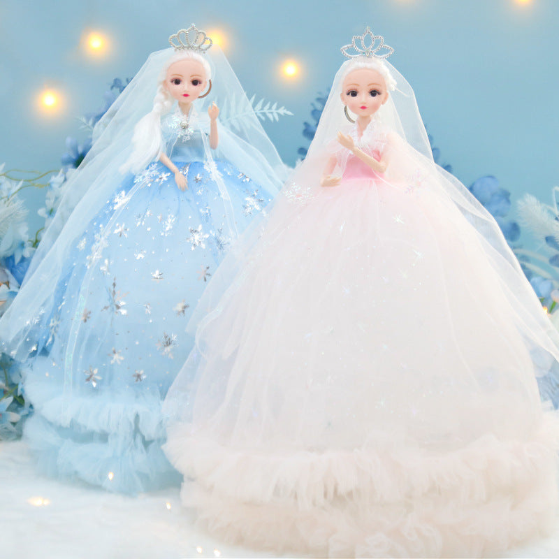 New 50CM wedding dress Yade Barbie doll doll creative vinyl princess girl gift children's toy