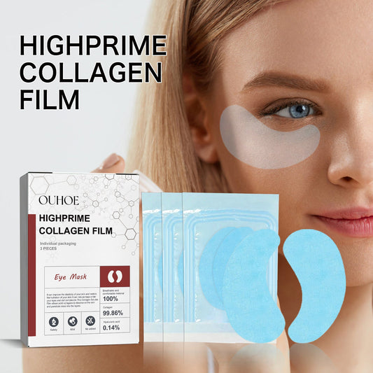 OUHOE hydrolyzed collagen eye mask firming and diluting fine lines and dark circles at the corners of the eyes repair eye lines hydrating and moisturizing 