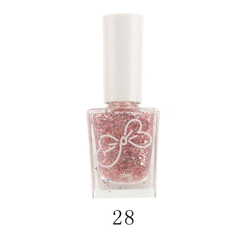 Oily nail polish, no baking, quick drying, non-peelable, non-stripping, safe, cross-border, odorless, nude nail polish for nail salons