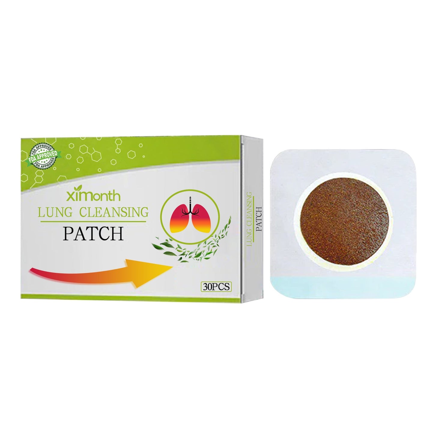 Ximonth body cleansing patch relieves body fatigue, improves breathing and protects sleep belly button patch 