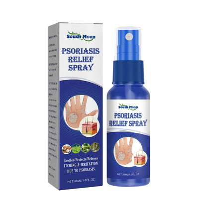 South Moon Psoriasis Soothing Spray ជួសជុលស្បែកដៃ ជើង រមាស់ រមាស់ និងហើម 