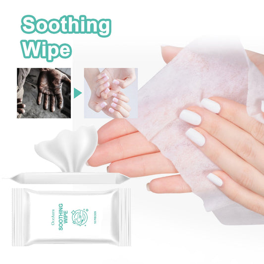 OceAura Gentle Wipes Gentle Cleansing Hands Body Moisturizing Skin Portable Disposable Wipes 