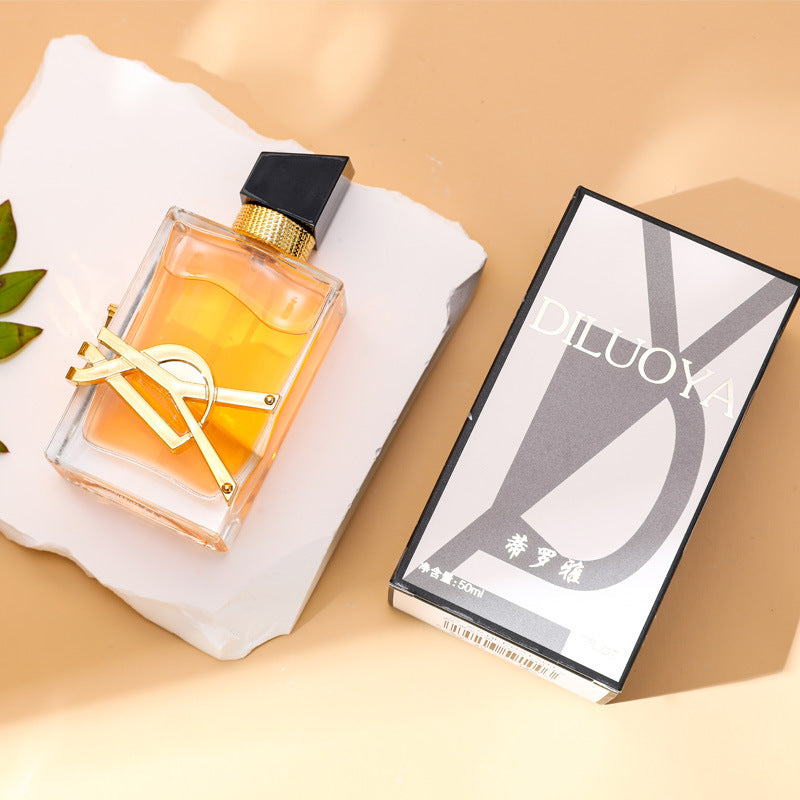 Internet celebrity free women's perfume floral fragrance student fresh natural long-lasting light perfume cross-border foreign trade Douyin live broadcast