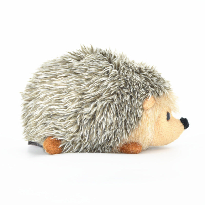 Simulation of small hedgehog animal plush toy new style doll children's gift doll wholesale